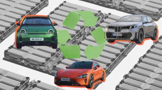 CATL, Renault, BMW et d'autres marques s'allient pour le recyclage des batteries. // Source : Robin San Vicente pour Numerama