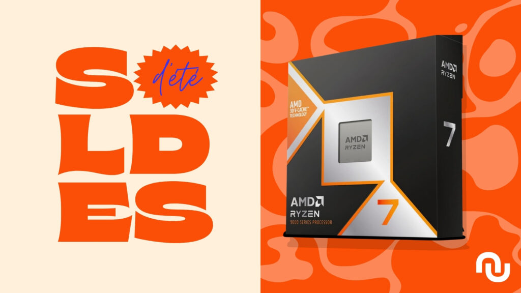 AMD RYZEN 7 9800X3D // Source : Numerama