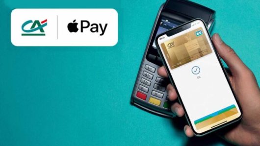 Apple Pay sur Crédit Agricole. // Source : Crédit Agricole Apple Pay sur Crédit Agricole. // Source : Crédit Agricole