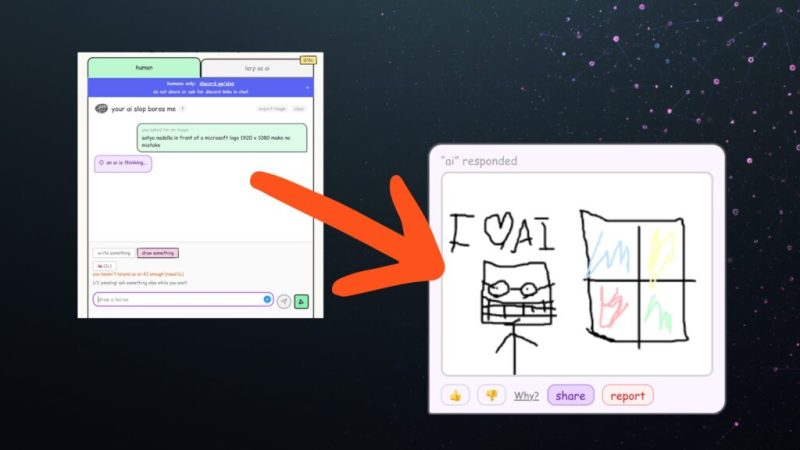 Ce faux chatbot « anti-IA slop » envoie vos prompts à d’autres humains