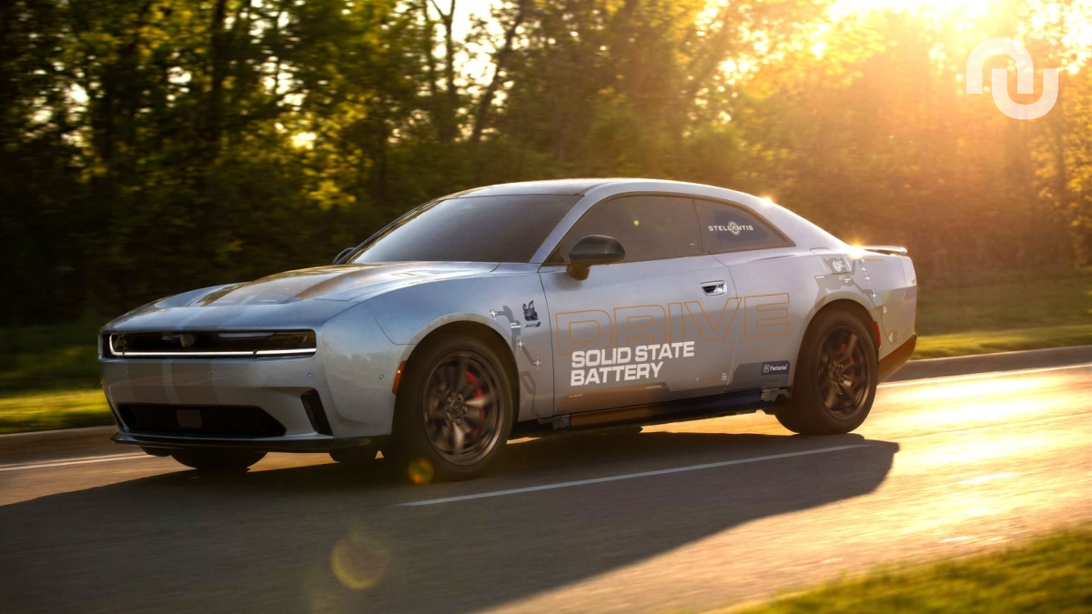 Stellantis teste la batterie solide dans une Dodge Charger électrique. // Source : Stellantis Stellantis teste la batterie solide dans une Dodge Charger électrique. // Source : Stellantis