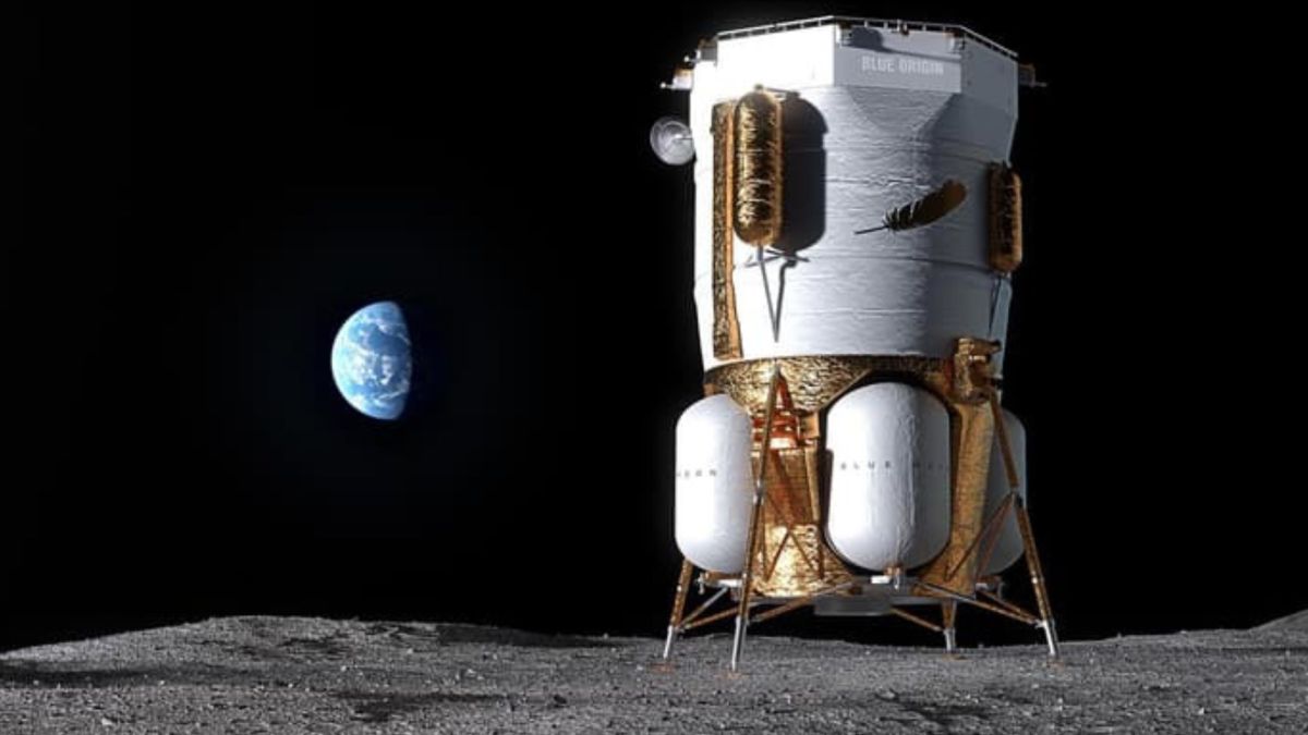 Blue Moon I, vue d'artiste. // Source : Blue Origin