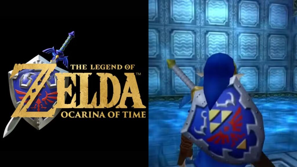 Le jeu des sept diff&eacute;rences avec le bouclier de Link  // Source : Nintendo
