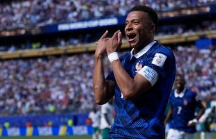 Kylian Mbappé, buteur avec l'Équipe de France face au Sénégal (Coupe du monde 2026) // Source : Compte X de l'Équipe de France Kylian Mbappé, buteur avec l'Équipe de France face au Sénégal (Coupe du monde 2026) // Source : Compte X de l'Équipe de France