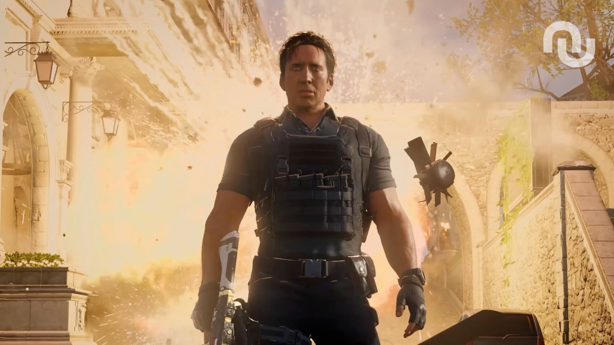 Nicolas Cage dans Call of Duty // Source : Capture d'écran Nicolas Cage dans Call of Duty // Source : Capture d'écran