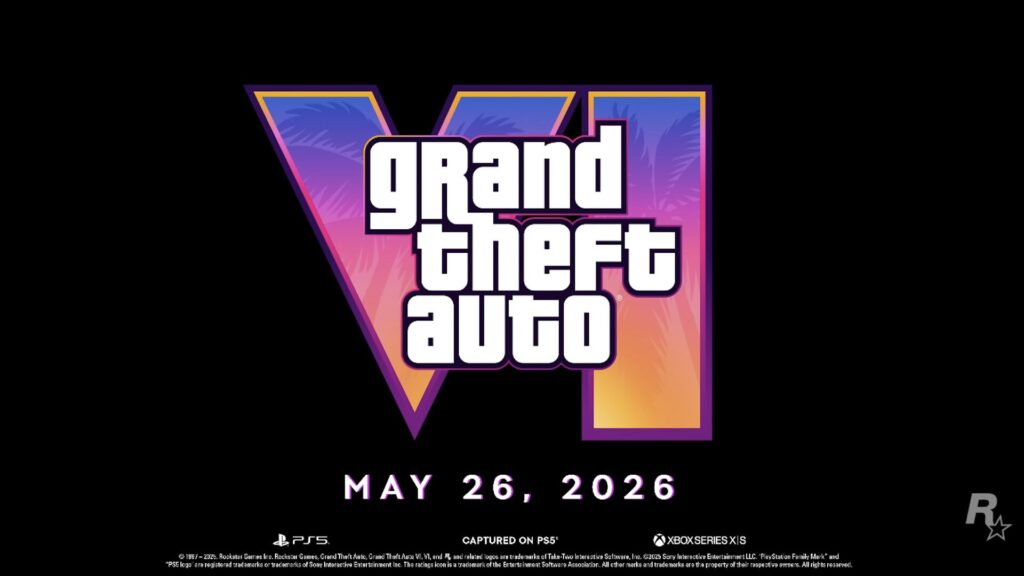 Oups, le dernier trailer de GTA 6 montre toujoiurs l'ancienne date de sortie // Source : Capture d'écran YouTube