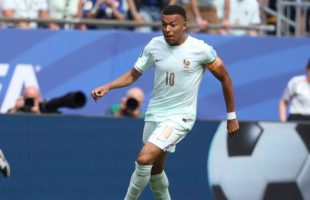 Kylian Mbappé avec l'équipe de France // Source : Compte X de l'Équipe de France Kylian Mbappé avec l'équipe de France // Source : Compte X de l'Équipe de France