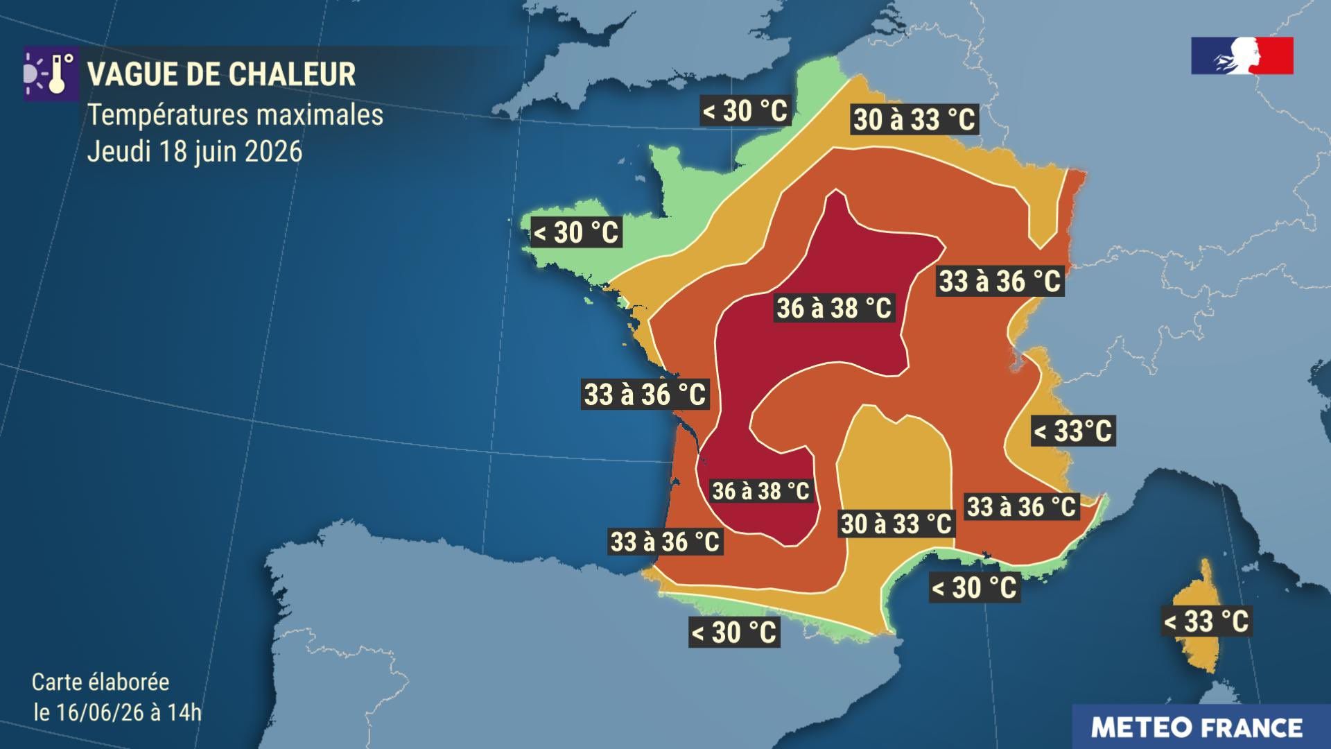 Vague de chaleur en France : pourquoi l'épisode de mai amplifie la ...