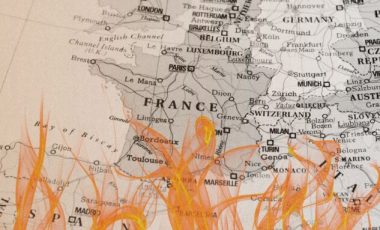 Chaleur en France. // Source : Montage Numerama avec Canva Chaleur en France. // Source : Montage Numerama avec Canva