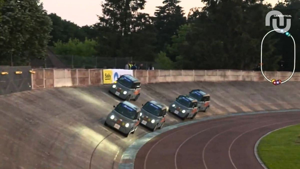 Course d'endurance en Citroën Ami. // Source : Capture live Sylvain Lyve - Twitch Course d'endurance en Citroën Ami. // Source : Capture live Sylvain Lyve - Twitch