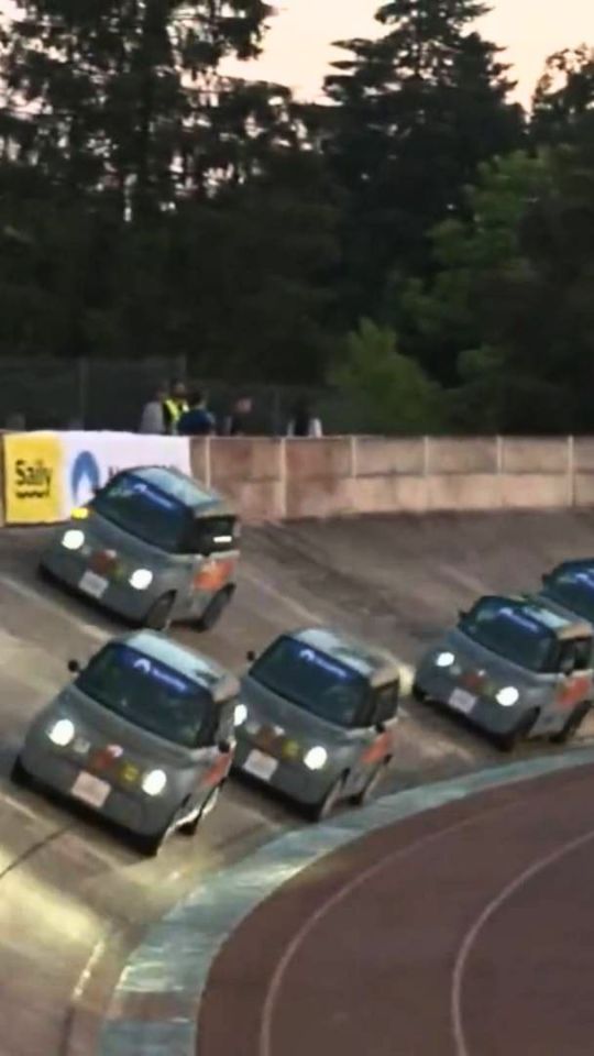 Course d'endurance en Citroën Ami. // Source : Capture live Sylvain Lyve - Twitch Course d'endurance en Citroën Ami. // Source : Capture live Sylvain Lyve - Twitch