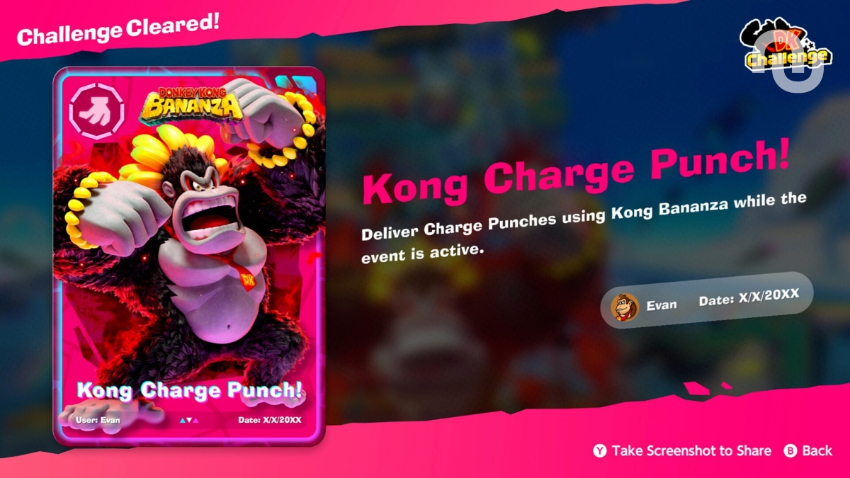 Défi DK // Source : Nintendo Défi DK // Source : Nintendo