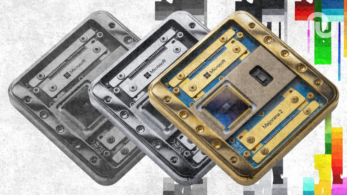 Microsoft Majorana 2 // Source : montage Numerama Microsoft Majorana 2 // Source : montage Numerama