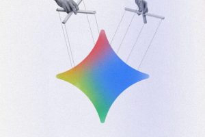 Gemini manipulé // Source : montage Numerama