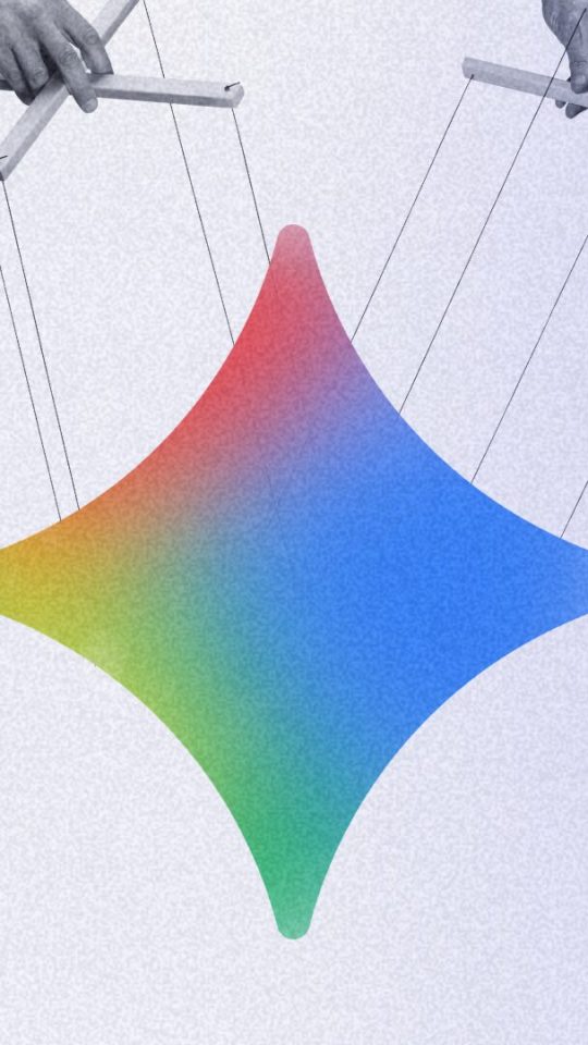 Gemini manipulé // Source : montage Numerama