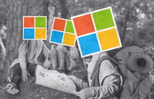 chasse aux vulnérabilités Microsoft // Source : montage Numerama