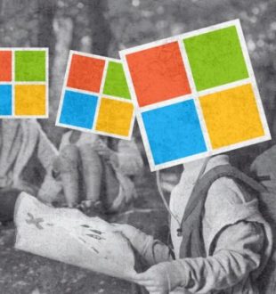 chasse aux vulnérabilités Microsoft // Source : montage Numerama