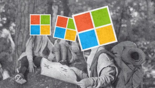chasse aux vulnérabilités Microsoft // Source : montage Numerama