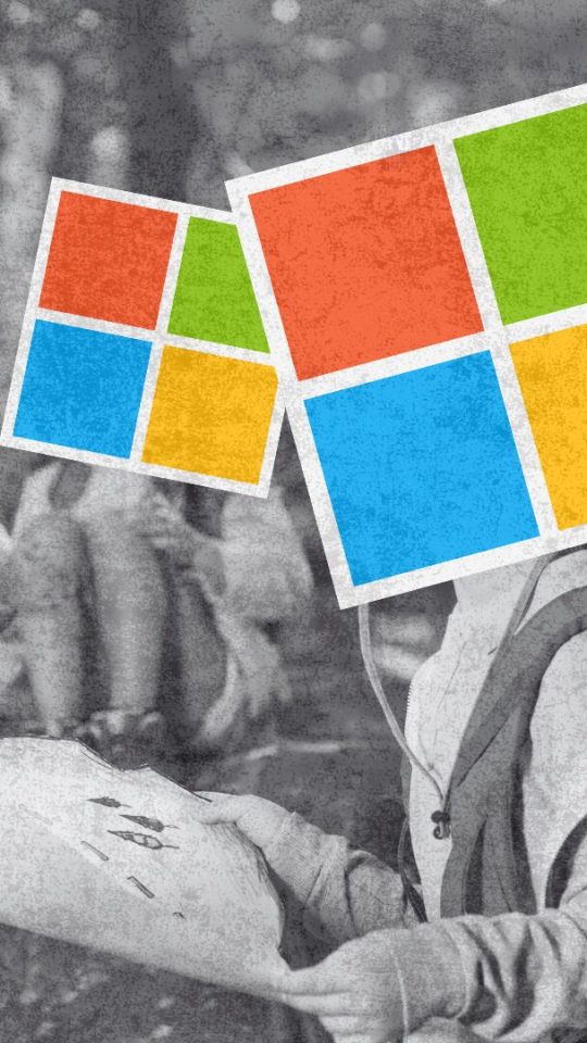 chasse aux vulnérabilités Microsoft // Source : montage Numerama