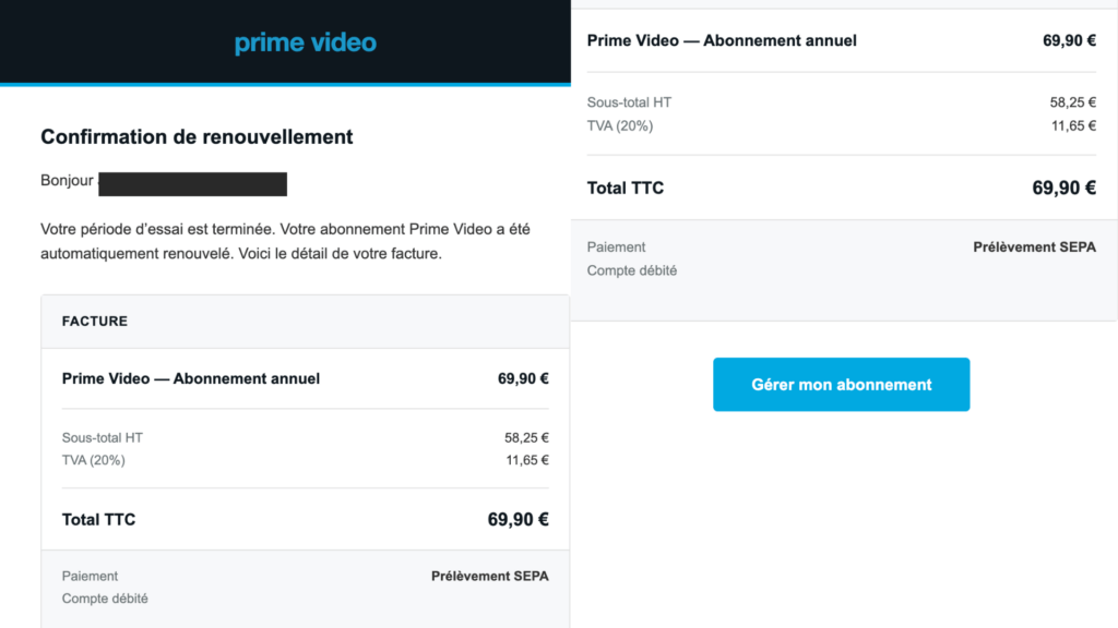 Mail re&ccedil;u par un membre de la r&eacute;daction de Numerama le 18 juin 2026 // Source : Capture d'&eacute;cran Numerama