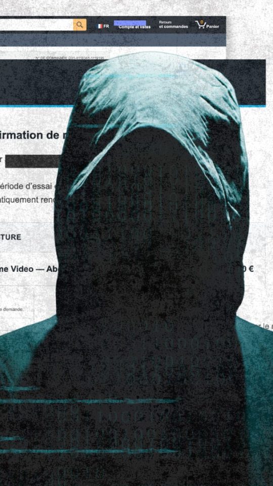 fausse facture amazon // Source : montage Numerama fausse facture amazon // Source : montage Numerama