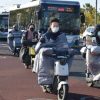 e-bike roulant en Chine // Source : ITDP China