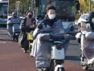 e-bike roulant en Chine // Source : ITDP China e-bike roulant en Chine // Source : ITDP China