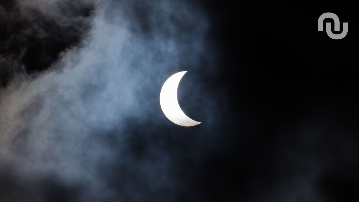 Éclipse solaire. // Source : Canva Éclipse solaire. // Source : Canva