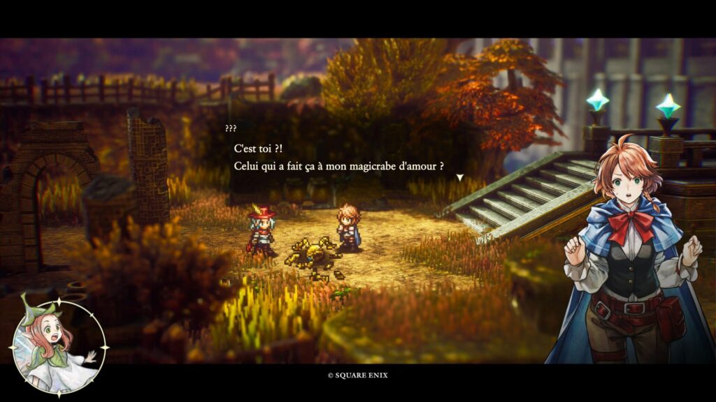 Les cut scenes profitent de jolis potraits des protagonistes.Capture PS5 // Source : Capture PS5