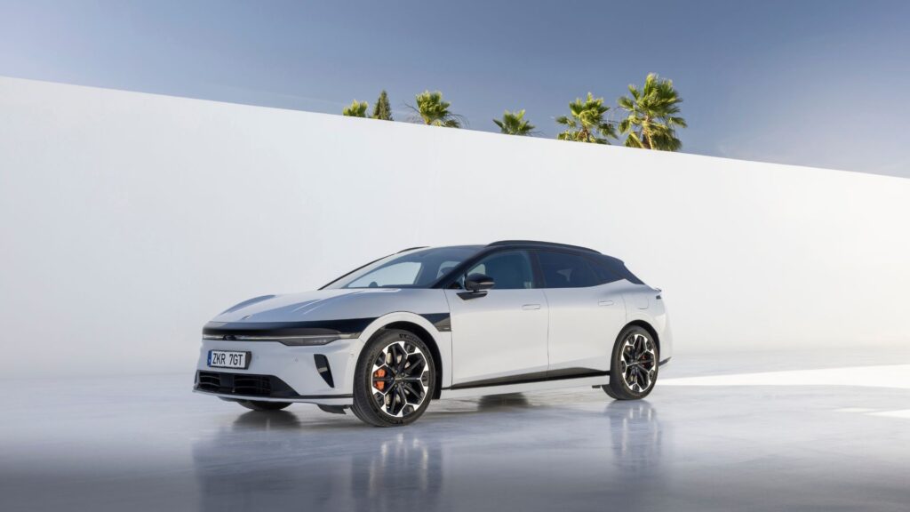 La Zeekr 7GT à l'essai. // Source : Zeekr