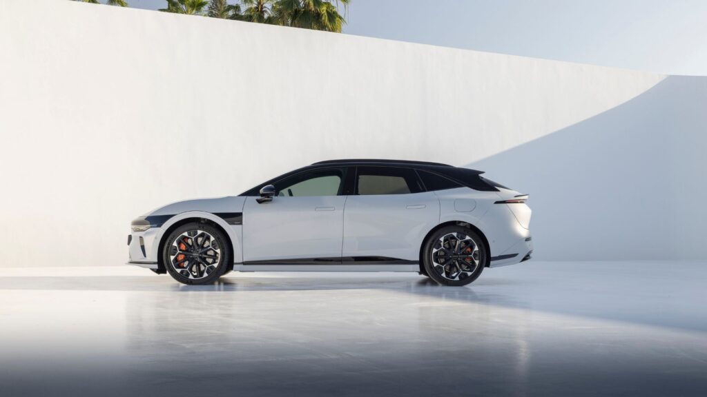 La Zeekr 7GT à l'essai. // Source : Zeekr