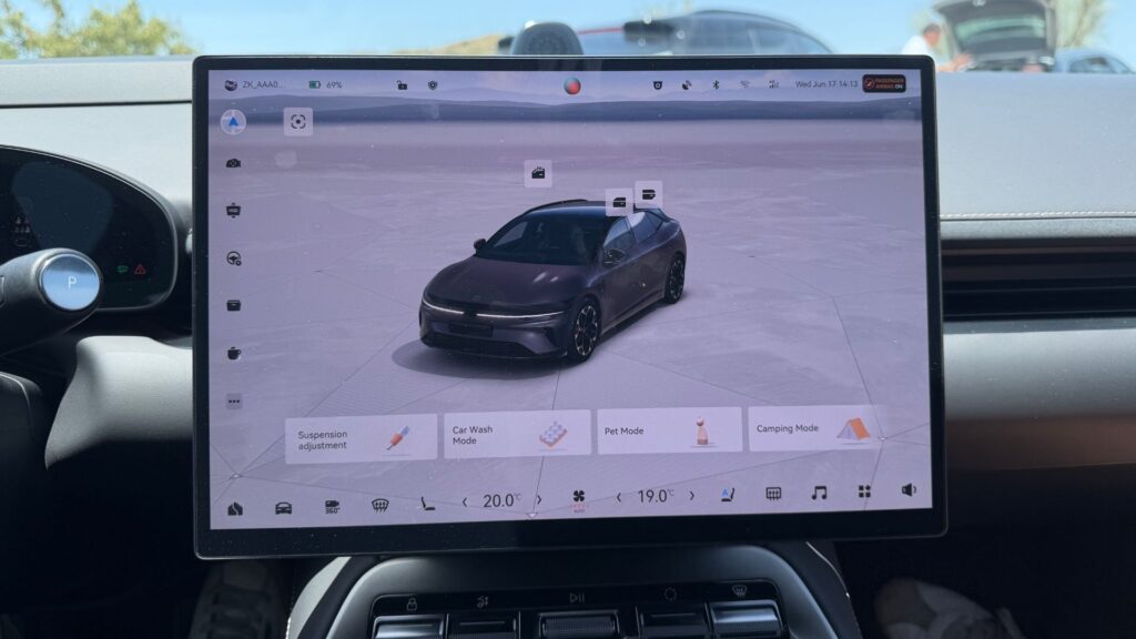 La Zeekr 7GT à l'essai. // Source : Robin San Vicente pour Numerama