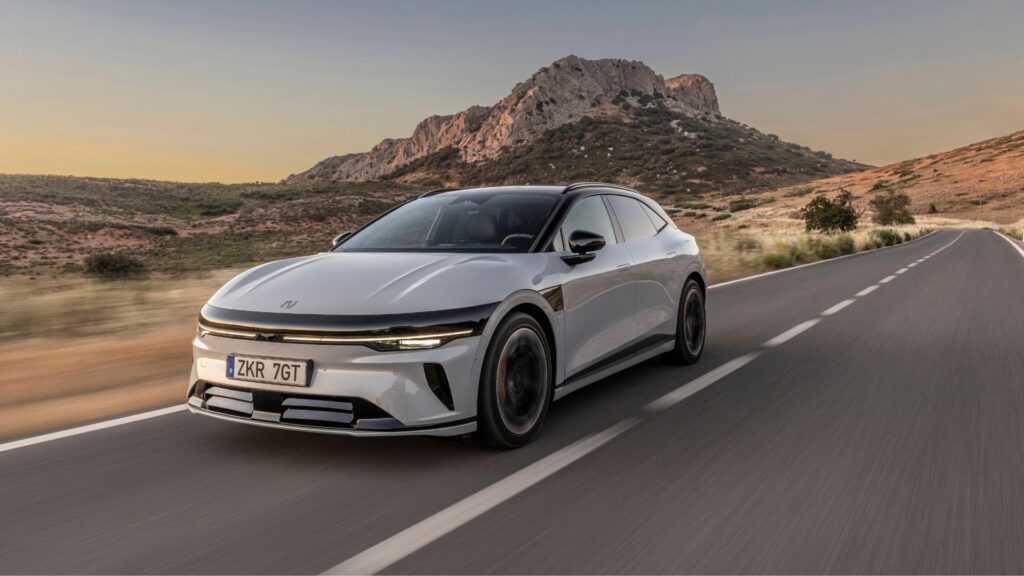 La Zeekr 7GT à l'essai. // Source : Zeekr