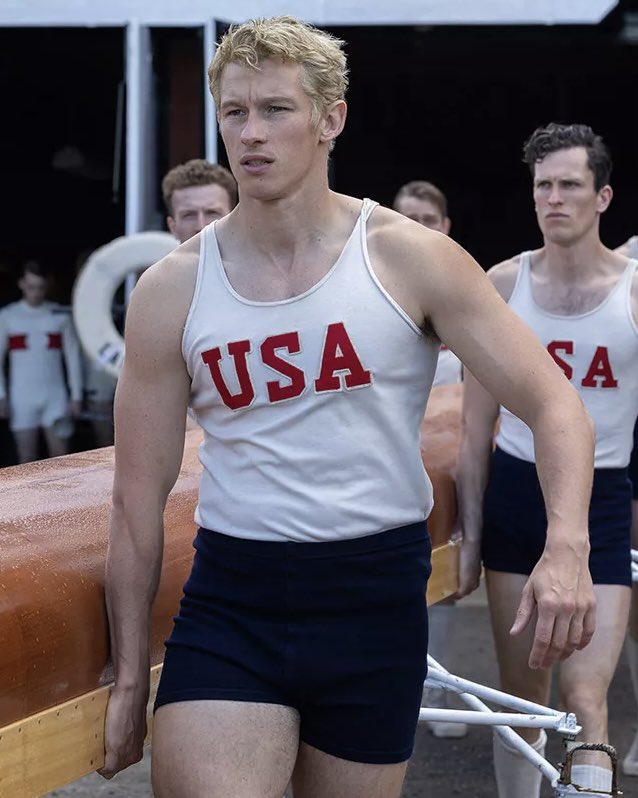 Callum Turner dans le film The Boys in the Boat // Source : MGM