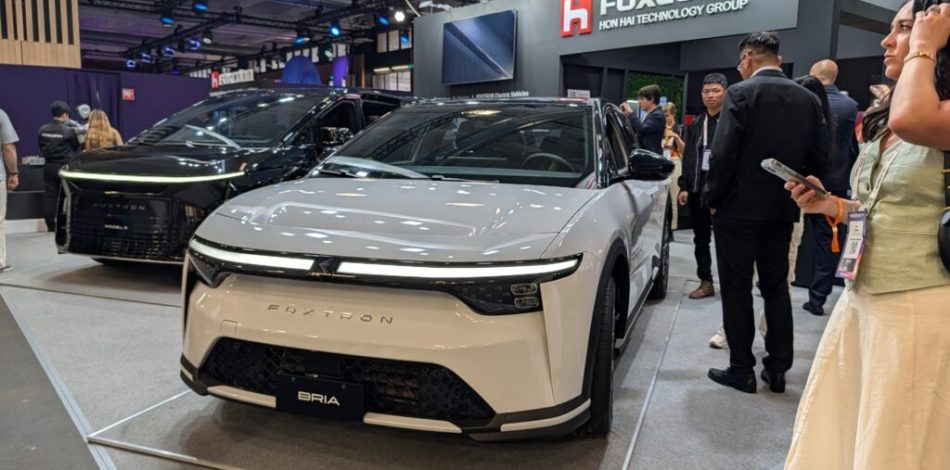 Stand Foxconn à Vivatech // Source : Raphaelle Baut pour Numerama