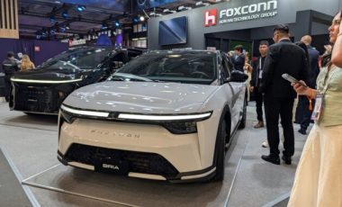 Stand Foxconn à Vivatech // Source : Raphaelle Baut pour Numerama Stand Foxconn à Vivatech // Source : Raphaelle Baut pour Numerama