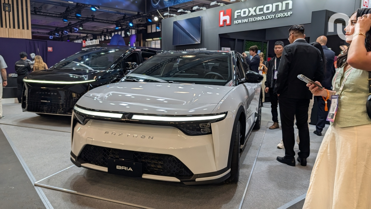Stand Foxconn à Vivatech // Source : Raphaelle Baut pour Numerama Stand Foxconn à Vivatech // Source : Raphaelle Baut pour Numerama