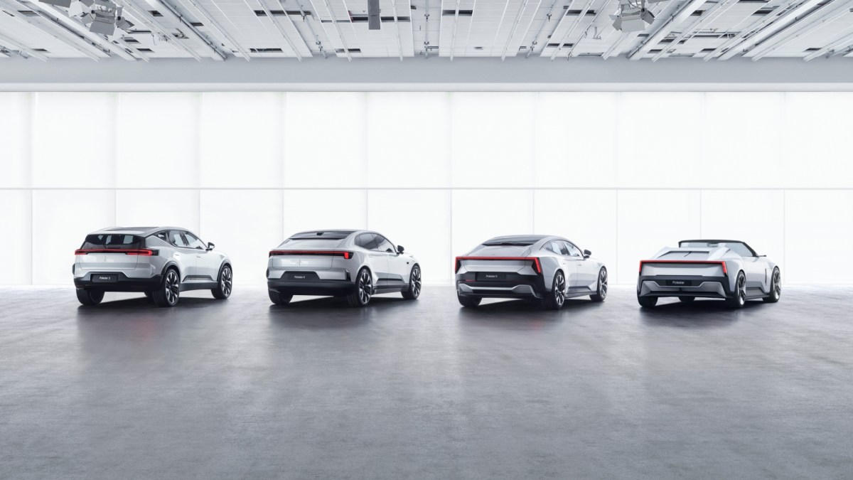 La gamme Polestar de 3 à 6 // Source : Polestar