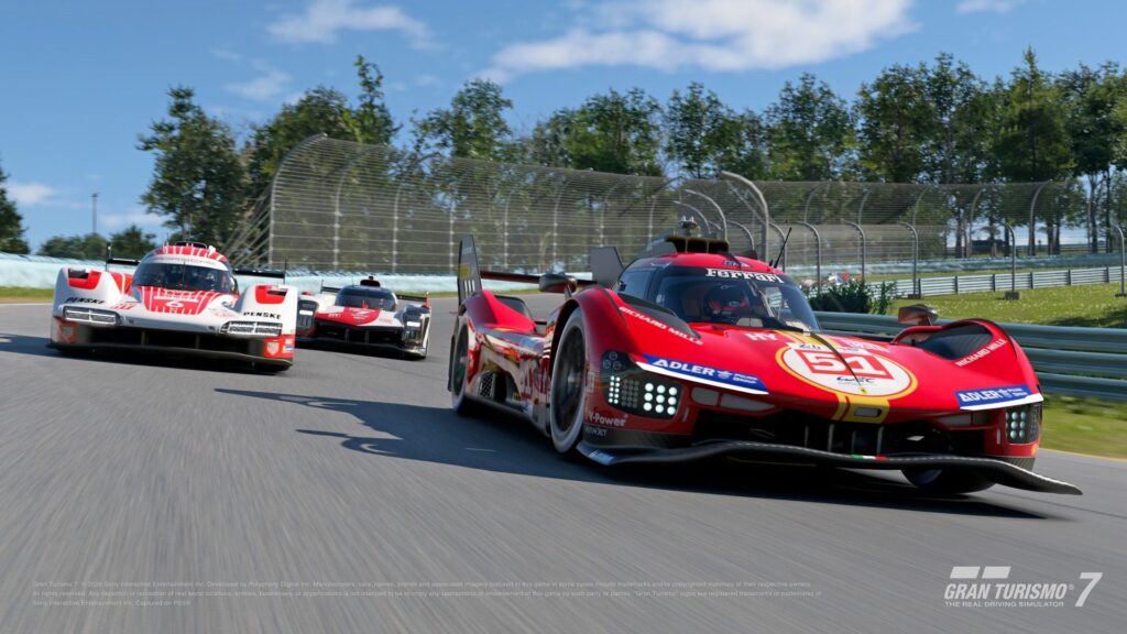 La mise à jour 1.70 de Gran Turismo 7 met à l'honneur les 24 Heures du Mans. // Source : Polyphony Digital La mise à jour 1.70 de Gran Turismo 7 met à l'honneur les 24 Heures du Mans. // Source : Polyphony Digital
