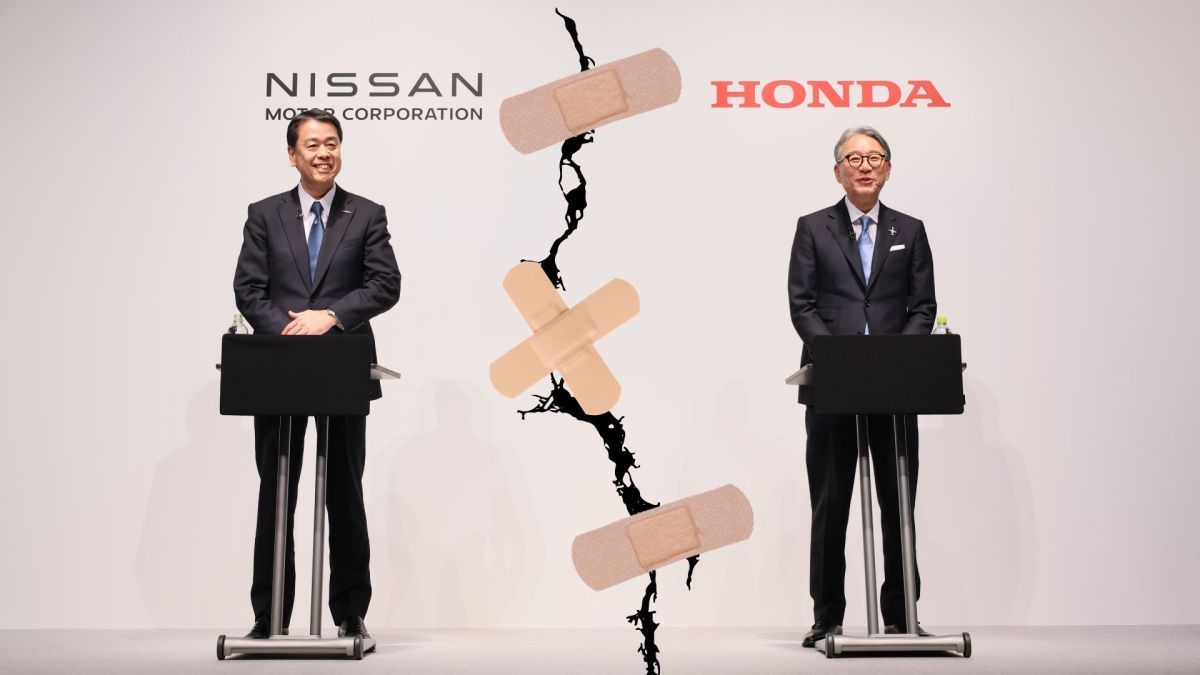 Nissan Honda réconciliation  // Source : Montage Numerama