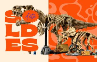 Lego fossiles de dinosaures // Source : Numerama