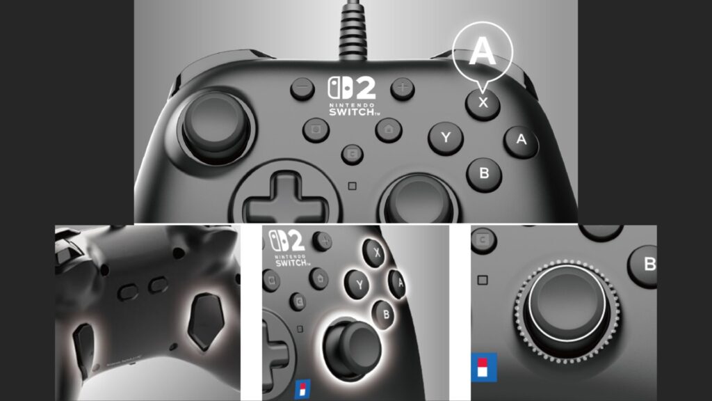 HORI Manette filaire HORIPAD Turbo // Source : Hori