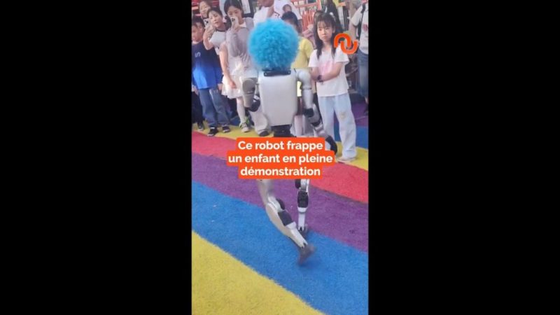 Ce robot frappe un enfant ?!