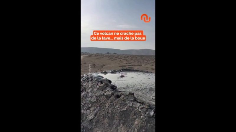 Ce volcan crache… de la boue ?!