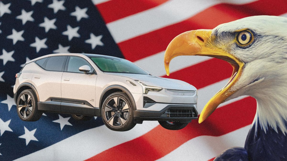 Polestar est banni des États-Unis. // Source : Montage Robin San Vicente pour Numerama