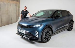 La Renault Megane E-Tech restylée (2026). // Source : Renault La Renault Megane E-Tech restylée (2026). // Source : Renault