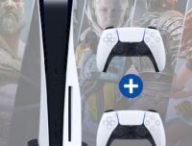 Playstation Sony PS5, Pack Console 5 avec 2 manettes - 1 To // Source : Sony Playstation Sony PS5, Pack Console 5 avec 2 manettes - 1 To // Source : Sony