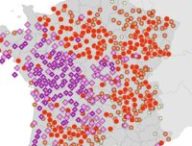 Le 22 juin à 20h, records de chaleur. // Source : Capture d'écran recordpy.fr Le 22 juin à 20h, records de chaleur. // Source : Capture d'écran recordpy.fr