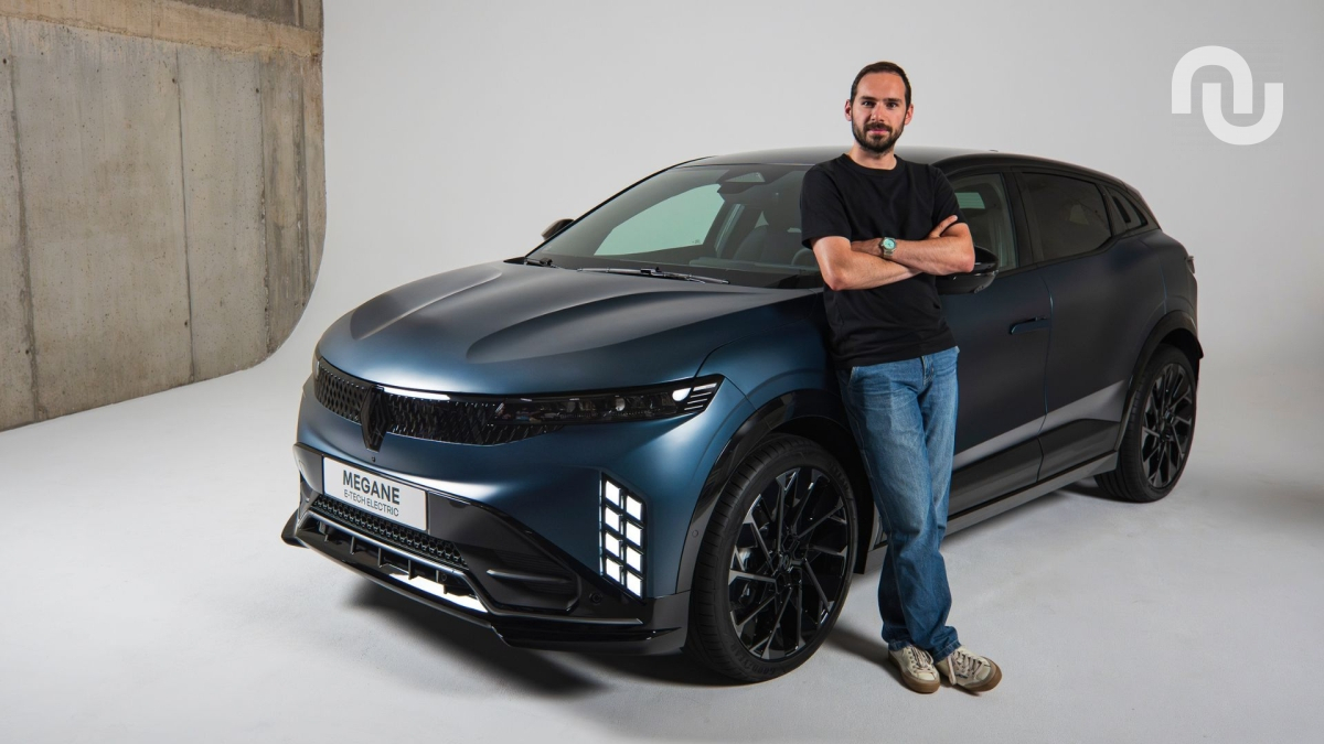 La Renault Megane E-Tech restylée (2026). // Source : Renault La Renault Megane E-Tech restylée (2026). // Source : Renault
