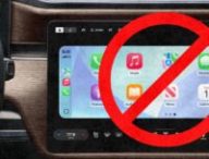 Rivian est totalement contre l'intégration d'Apple CarPlay dans ses modèles. // Source : Robin San Vicente pour Numerama